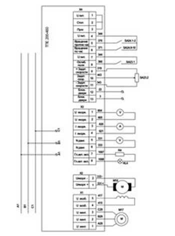 Тпе 200 460 схема
